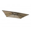 Replacement canvas in Taupe in Olefin for Sun Garden - Easy Sun parasol 320 Square