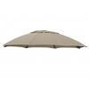 Olefin replacement canvas for Easy Sun parasol 375, light Taupe