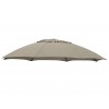 Olefin Taupe replacement canvas for Easy Sun parasol 375