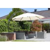 Polyester Beige replacement canvas for Easy Sun parasol 375