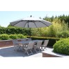 Polyester anthracite replacement for Easy Sun parasol 375