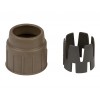 Clamp nut + universal light-brown reduction ring