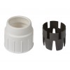 clamp nut + universal reduction ring WHITE