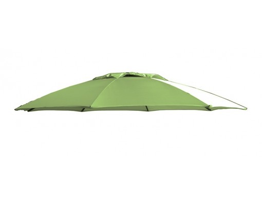 Replacement canvas in Olive Green in Olefin for Sun Garden - Easy Sun parasol 375 XL