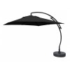 Cantilever parasol Sun Garden - Easy Sun 320 Square without flaps - Olefin Carbone canvas