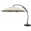 Cantilever parasol Sun Garden - Easy Sun 375 XL without flounces- Olefin Beige canvas